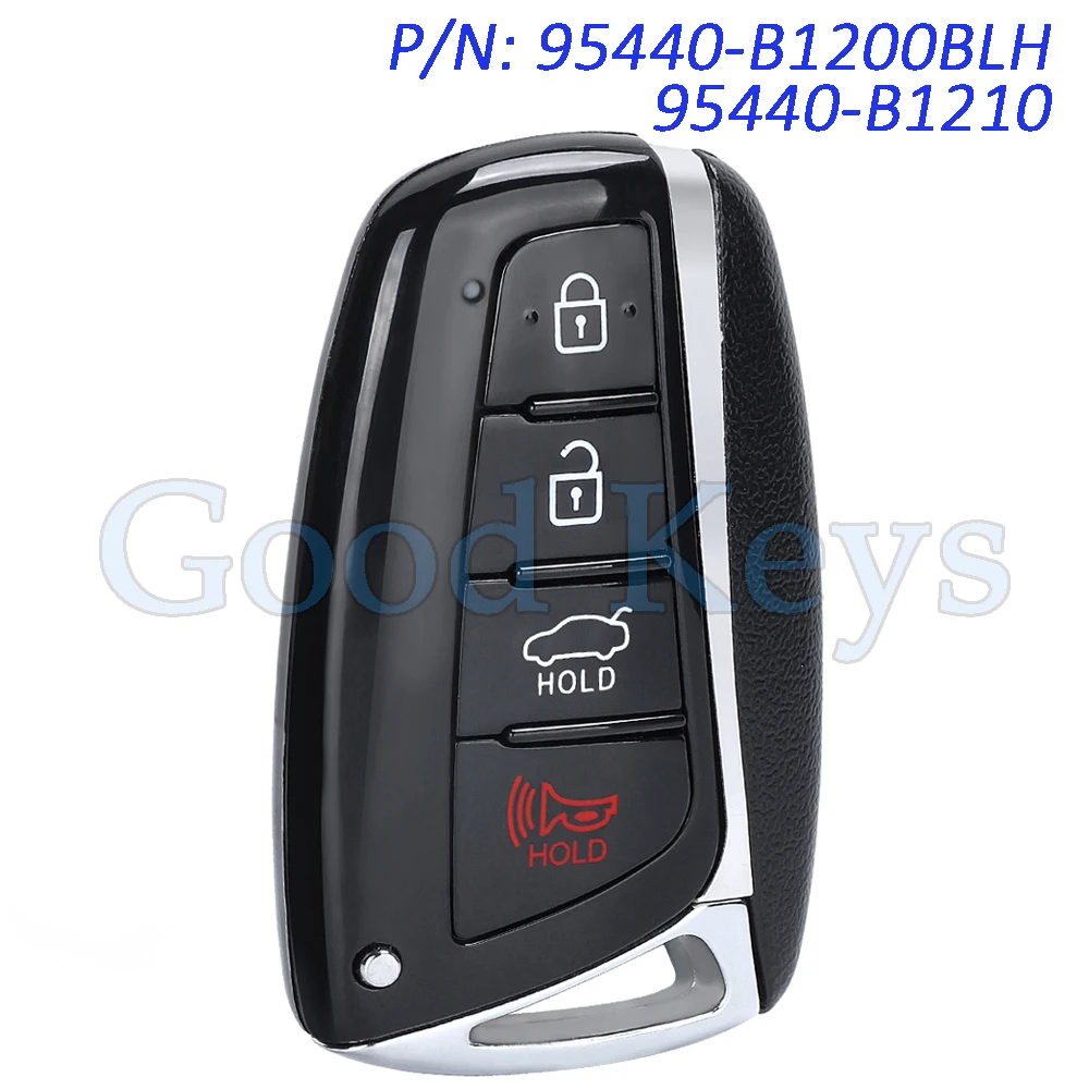 

KEYECU 95440-B1210 95440-B1200BLH for Hyundai Genesis 2015 2016 Remote Key Fob 433MHz SY5DHFNA433 ID47 Chip