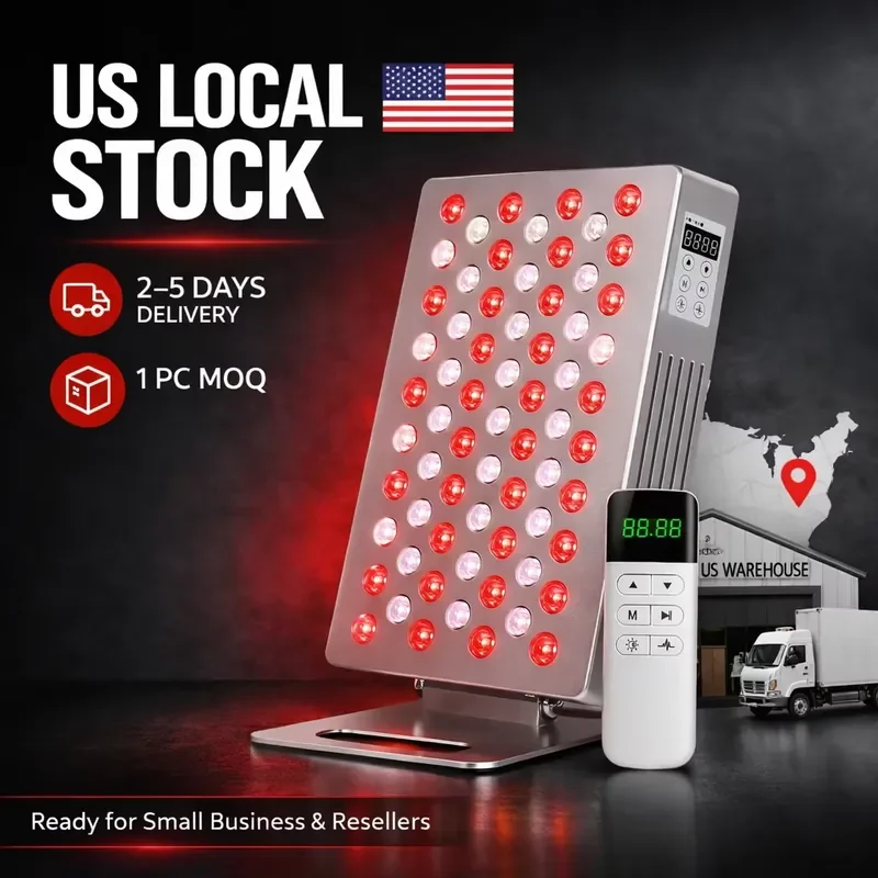 

Medical Grade Red Light Therapy Device for Face and Body with 630-850nm 5 Wavelengths 120W Panel for US Stock