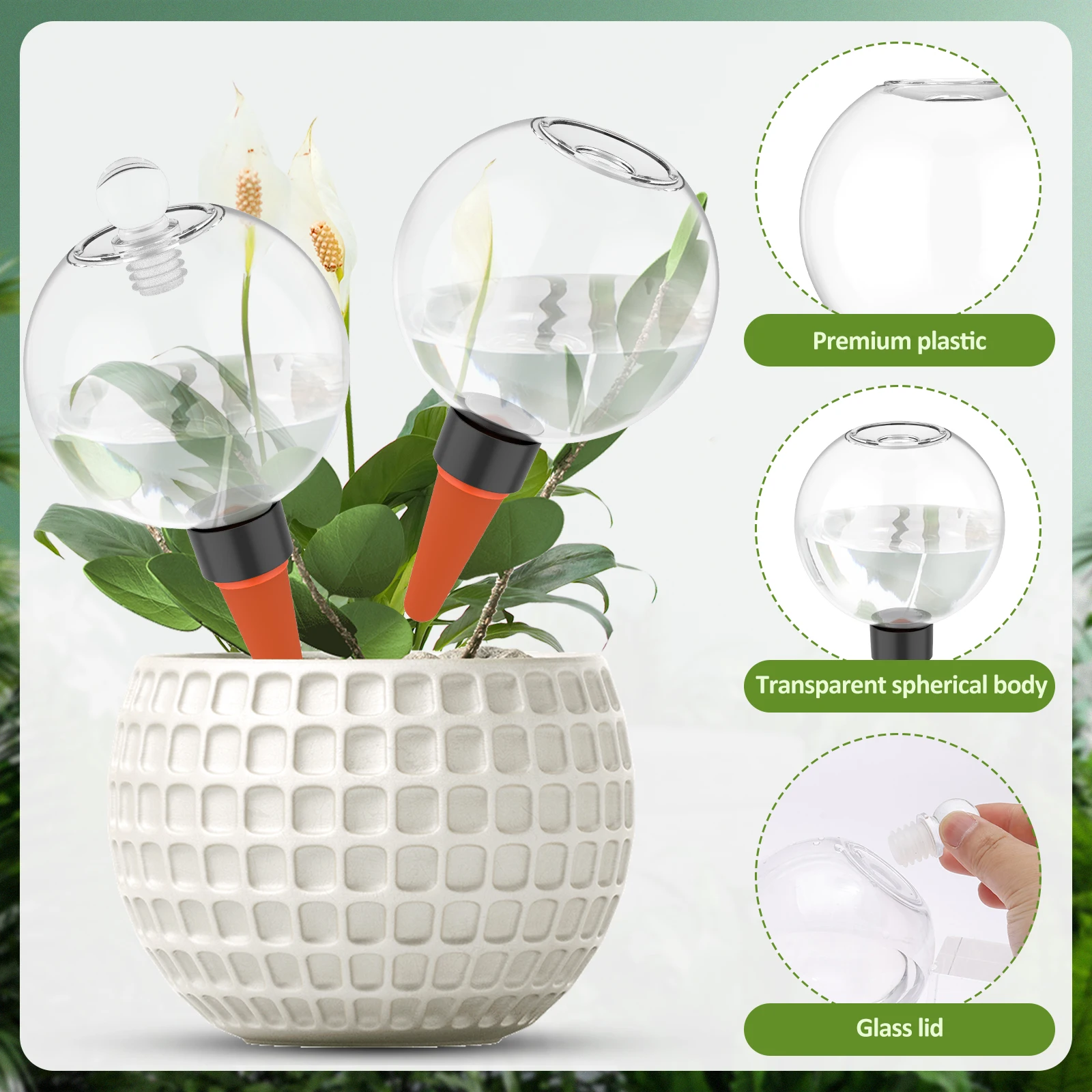 Set di 4 Bulbi Autoirriganti p - Self Watering Insert recensione e prezzo
