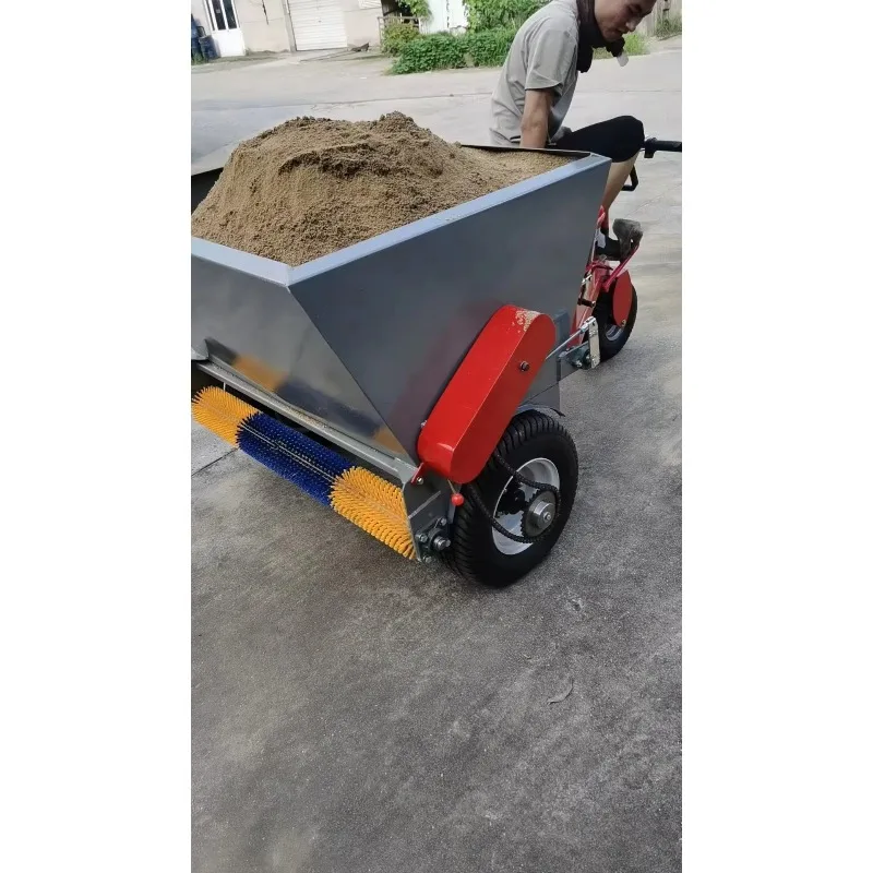 Small Car-type Sand-filling and Combing Machine Sports Lawn Sand Spreader