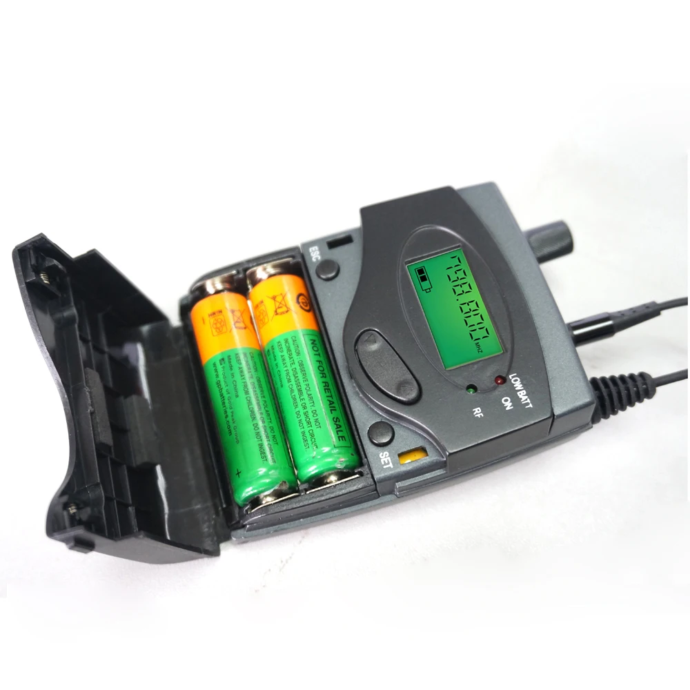 Leicozic-sistema de control intrauditivo inalámbrico SR500, Monitor intrauditivo UHF IEM, uso de retorno de escenario en escenario, rendimiento/estudio DJ