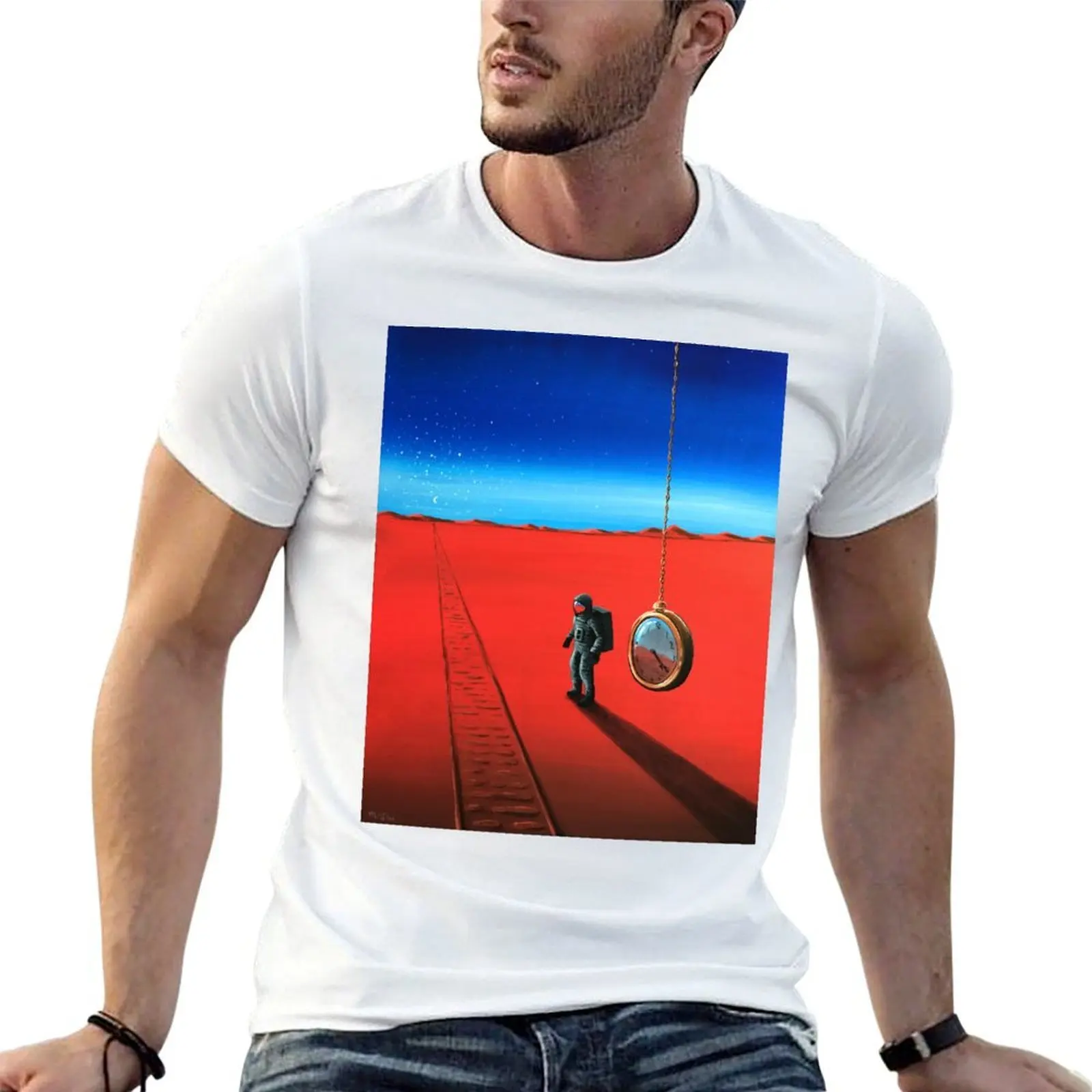 Train Of Thought T-Shirt cotton man t-shirts cheap stuff men t shirts high quality