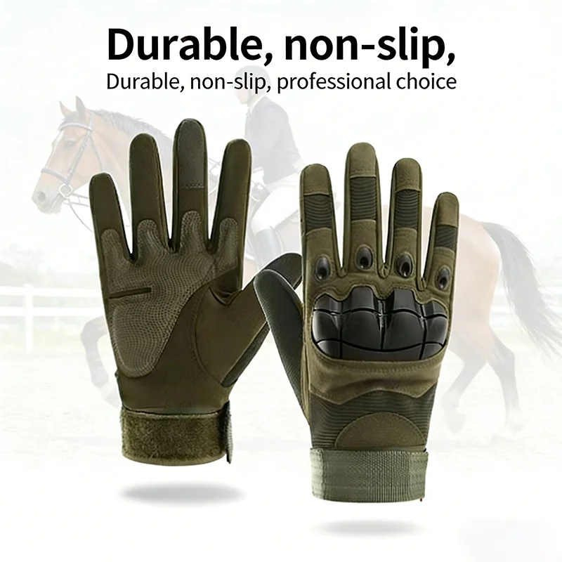 Tactical Shooting Gloves Touch Screen Wear-resistant Fitness Protection Outdoor Motorcycle Sports Hunting Clothing Accessories