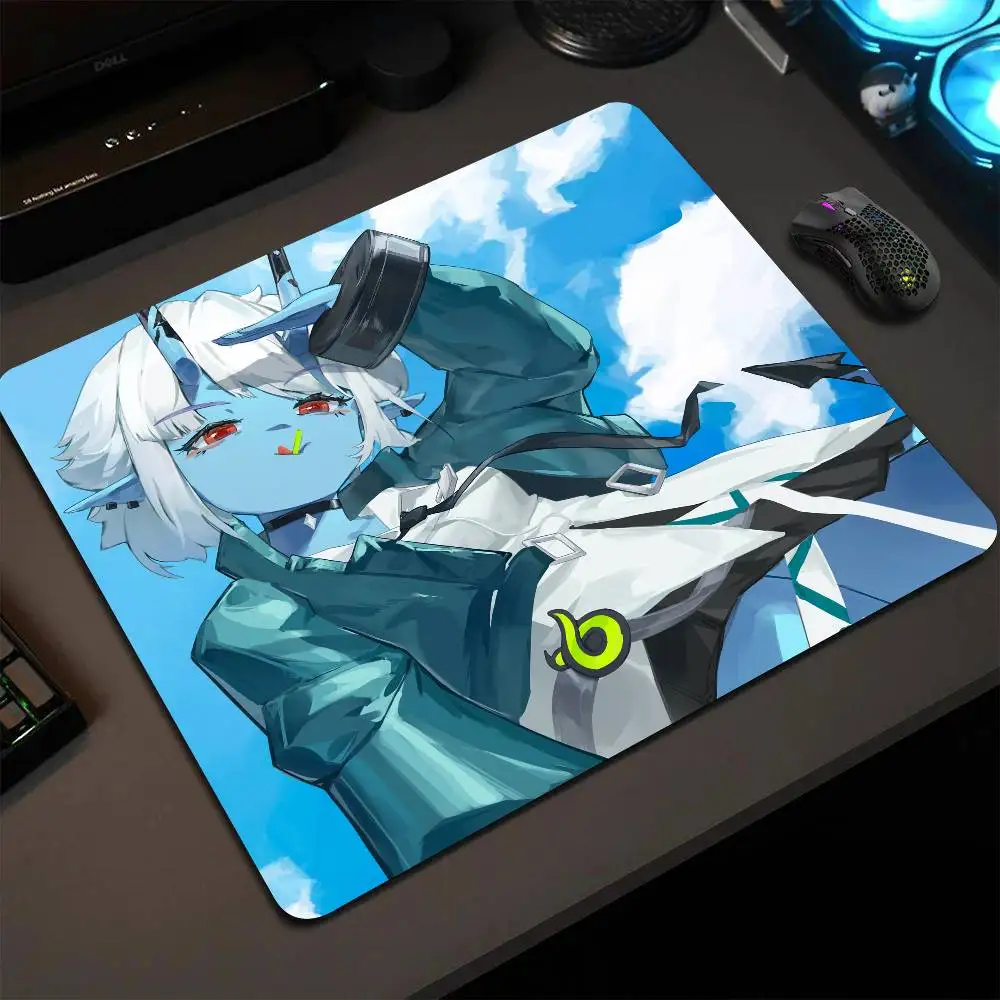 Soukaku Zenless Zone Zero Mouse Pad 22X18 Square Computer Accessories Office Game Table Mats Rubber Anti-slip Mousepads