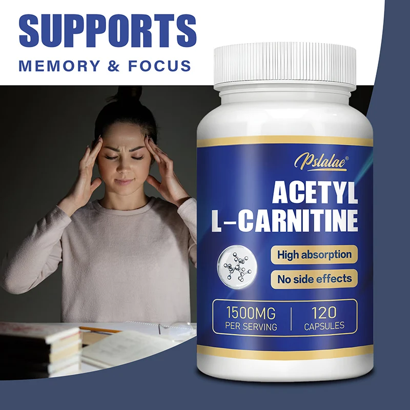 Acetyl L-Carnitine - Supports Memory and Concentration, Boosts Energy Production, and Improves Mood