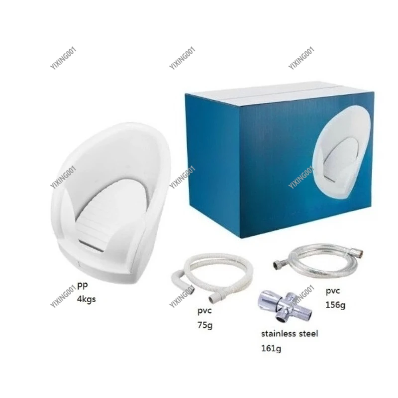 Portable Plastic Foot Soaking Tub Press‑Spray Function Household Basin for Daily Foot Spa Relaxation Care