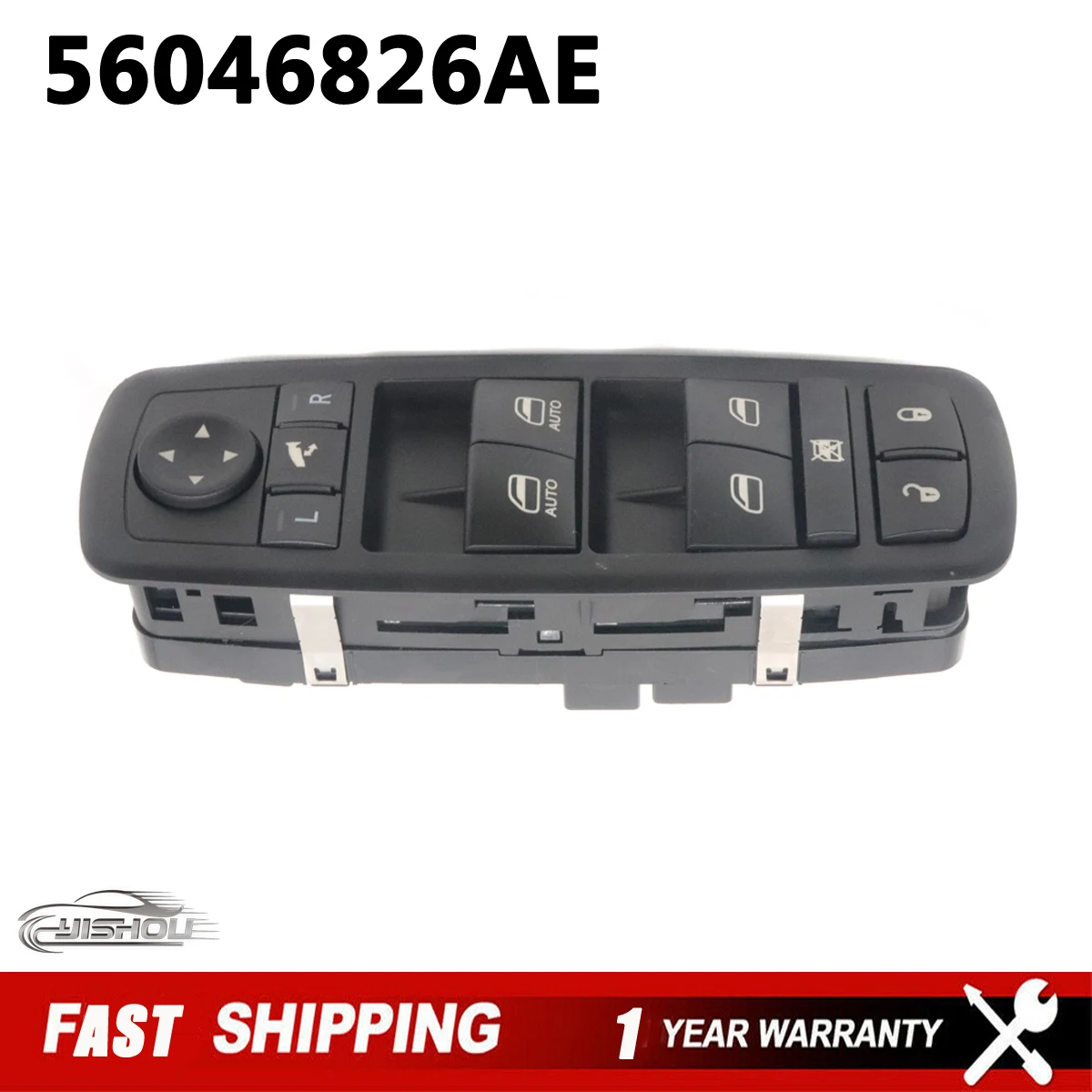 56046826AE Front Power Window Switch Control Master Switches For Chrysler 300 Dodge Journey Ram 1500 56046826AC 56046826AD