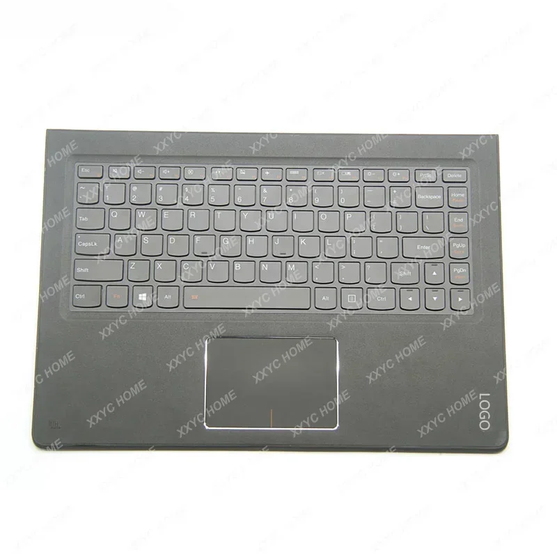 For Lenovo Yoga 900-13ISK Palmrest Case Upper Cover Touchpad  with US Backlit Keyboard Black 5CB0K48472