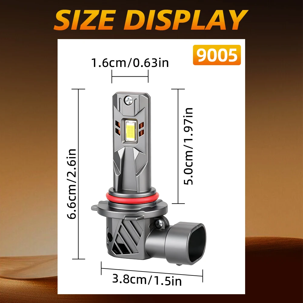 ROADSUN 2 Stück H4 9003 HB2 LED-Scheinwerfer für Auto H7 LED H1 H11 9005 HB3 9006 HB4 6500K 140W LED Auto-Scheinwerferlampe mit Hoher Helligkeit – Detail 21
