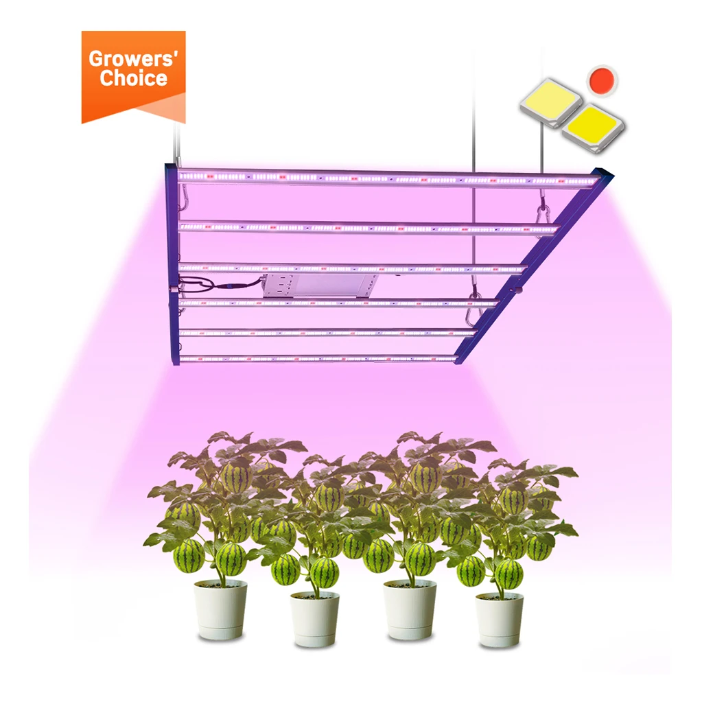 Good Quality Aluminum Grow Light For Veg Stage Plant Growth With IP54/65 Rating And 5-Year Warranty