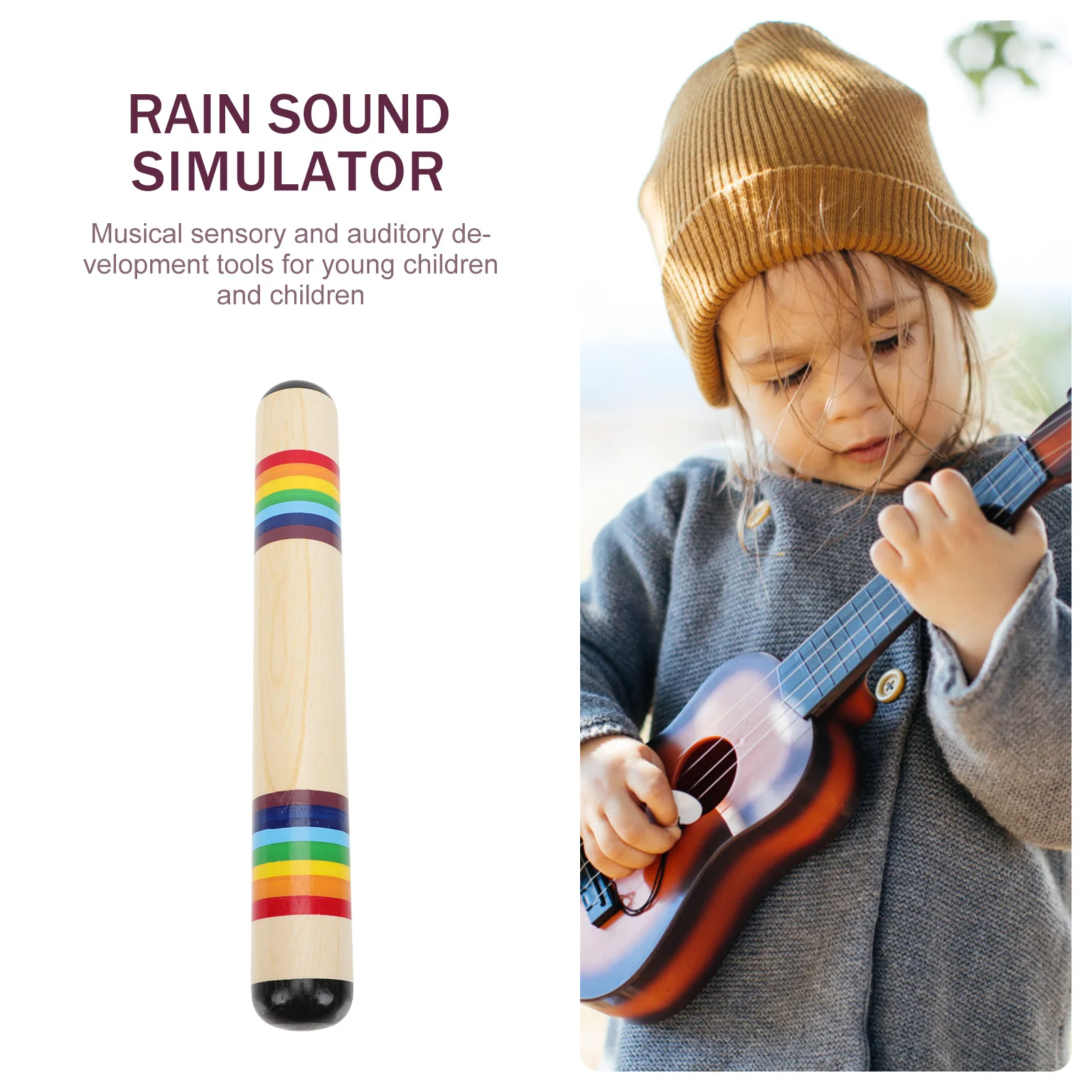 

Rainphone Stick Children's Musical Instruments Toys Enlightenment Cognitive