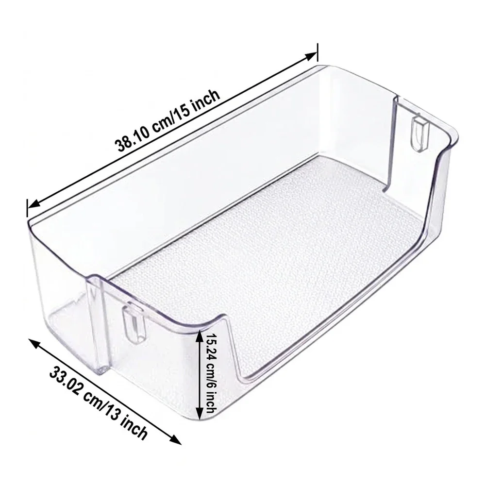 Right Side Refrigerator Door Bin Replacement for Samsung Models RF27T5201SG RF28T5021SR DA63-09775A Compatible Shelf