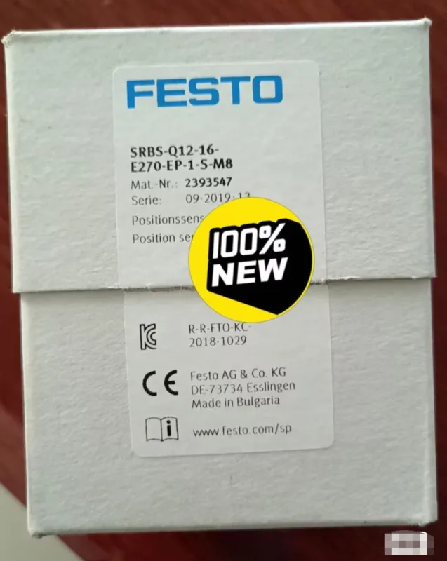 

1PC New Festo SRBS-Q12-16-E270-EP-1-S-M8 2393547 Position Sensor Brand