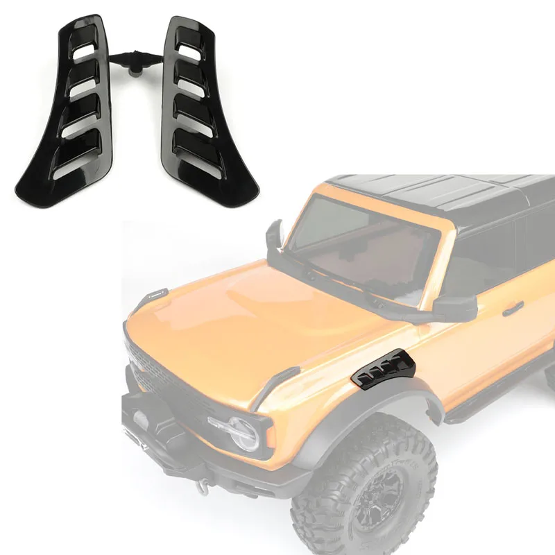 Side radiator grille for 1/10 RC Crawler Car Traxxas TRX4 New BRONCO Accessories