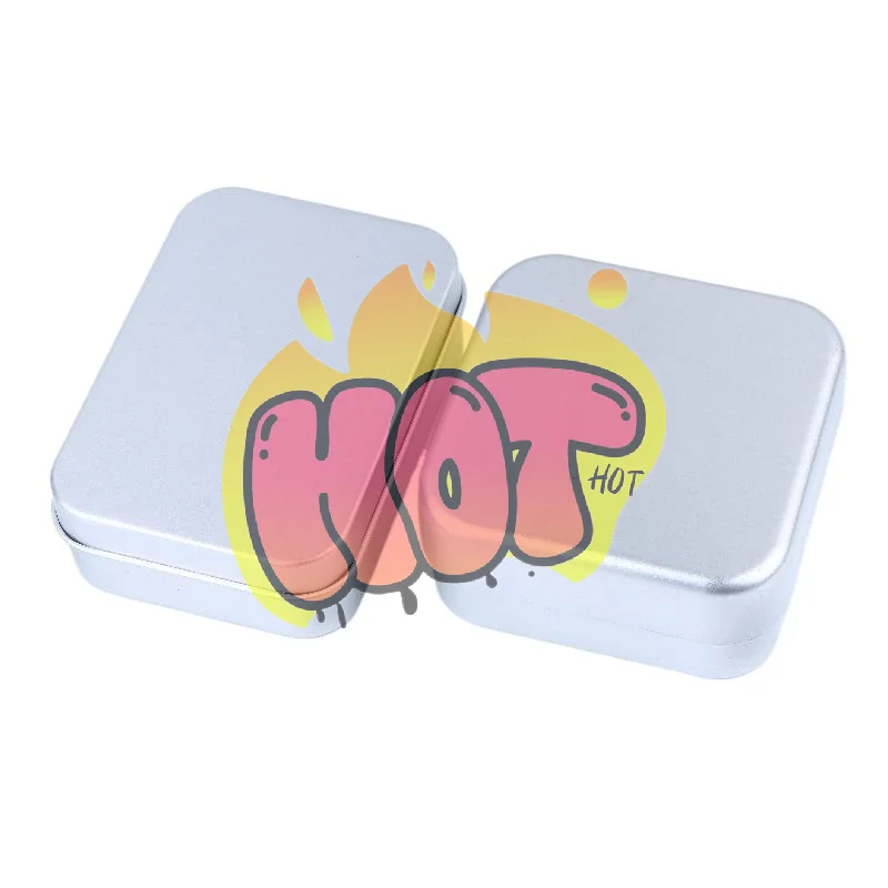 

Soap Box and Holder in Aluminum, Square Dish with Lid for Travel & Home