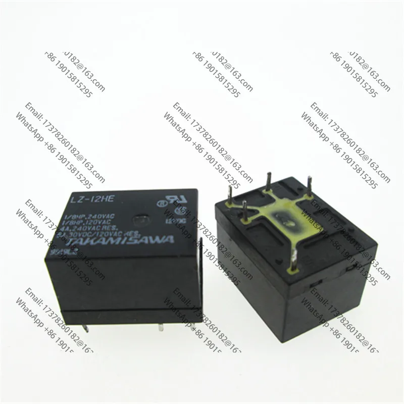 

relay LZ12HE 12VDC DC12V 12V 5PIN If you need other models, please contact 17378260182@163.com