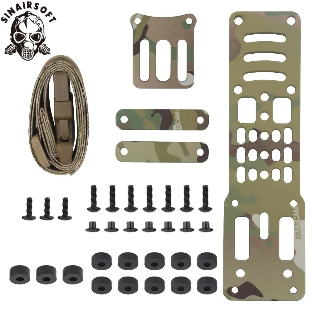 

Tactical Metal Modular Pistol Holster Adapter Compatible QLS Platform Holster Drop Leg Band Hunting Quick Pull Draw Adapter