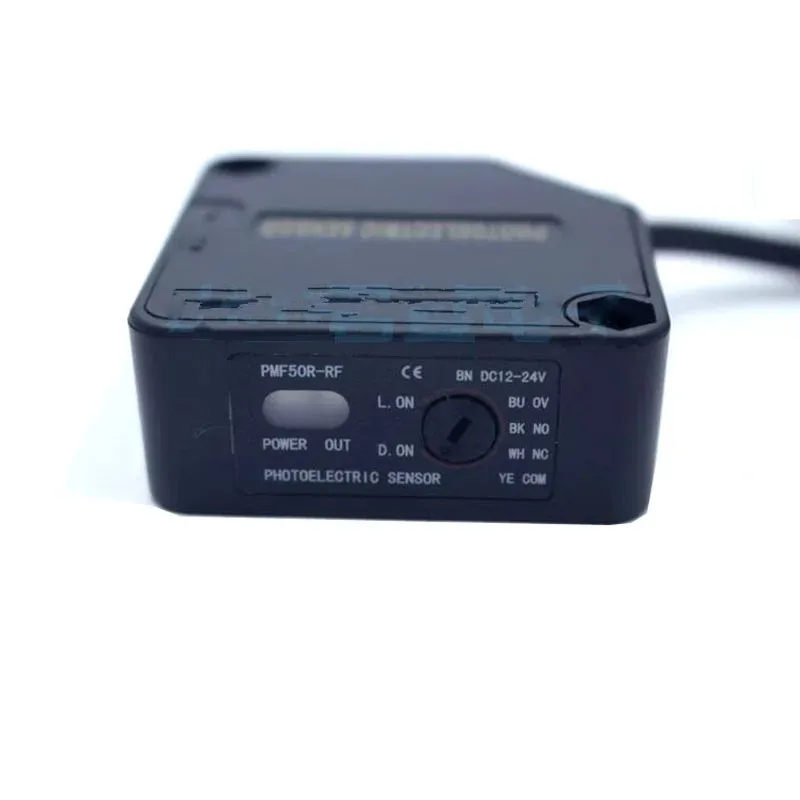 PMF50RF-RF Retro Reflective Photoelectric Sensor 7m Detection Range 12-24VDC Infrared Safety Beam Induction Detector Device