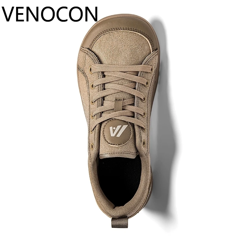 VENOCON Nylon Oxford Breathable Upper Wide Ball Light Fit Toe Box Feet Minimalist Barefoot Sneakers Footwear Shoes For Men Woman