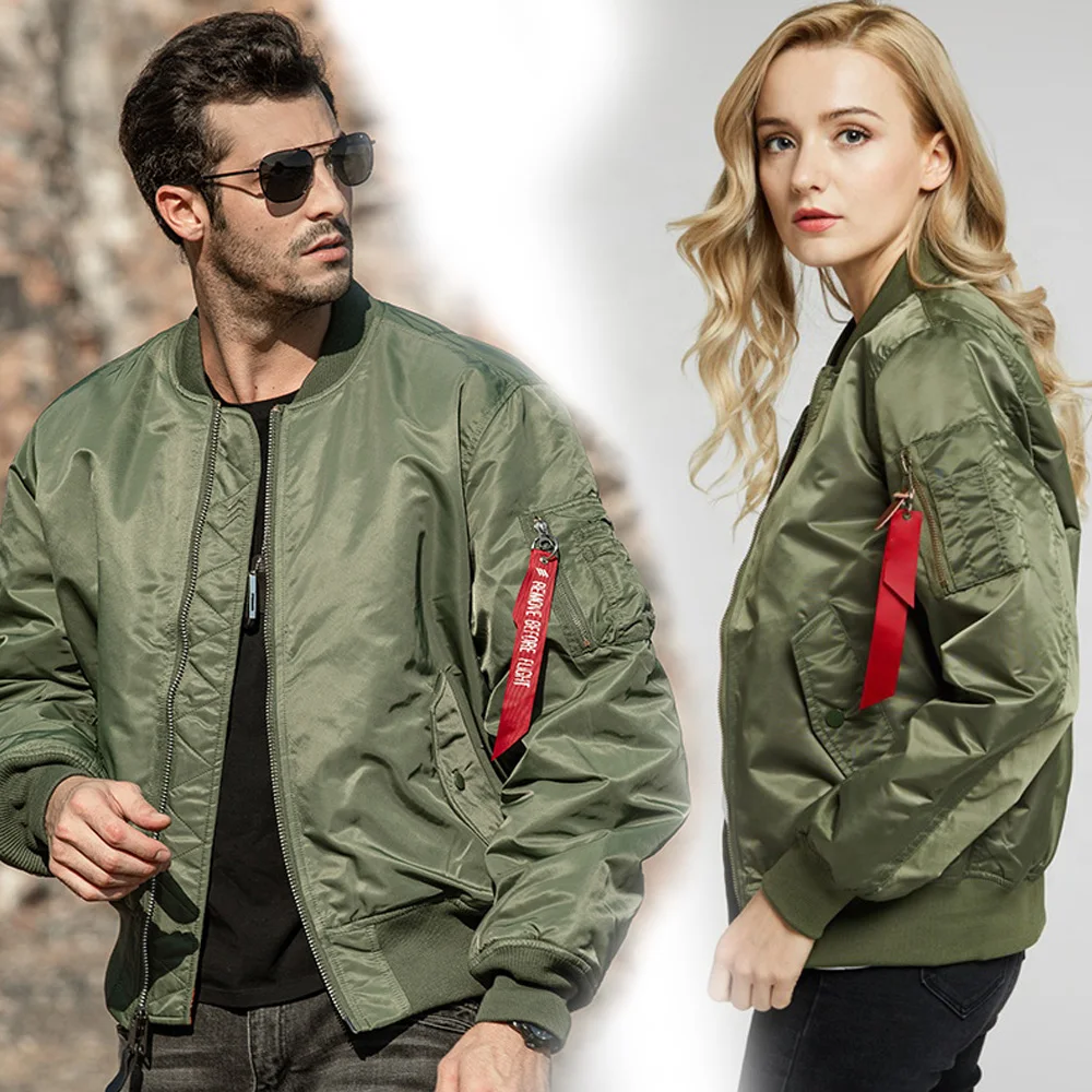 New Autumn Winter Warm Bomber Jacket Men's Army Military Tactical Padded Thick Coat Flight MA1 Aviator Pilot Baseball Jacket