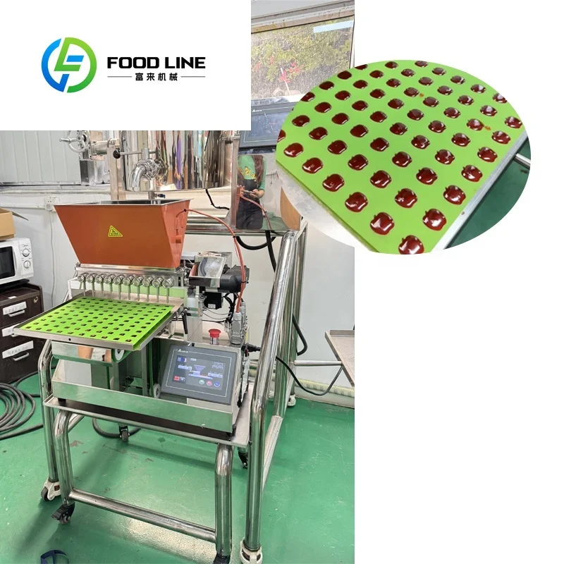 New Updated Mini Gummy Bears Making Machine for Gummy Candy Making Manual Gummy Depositor Candy Machine