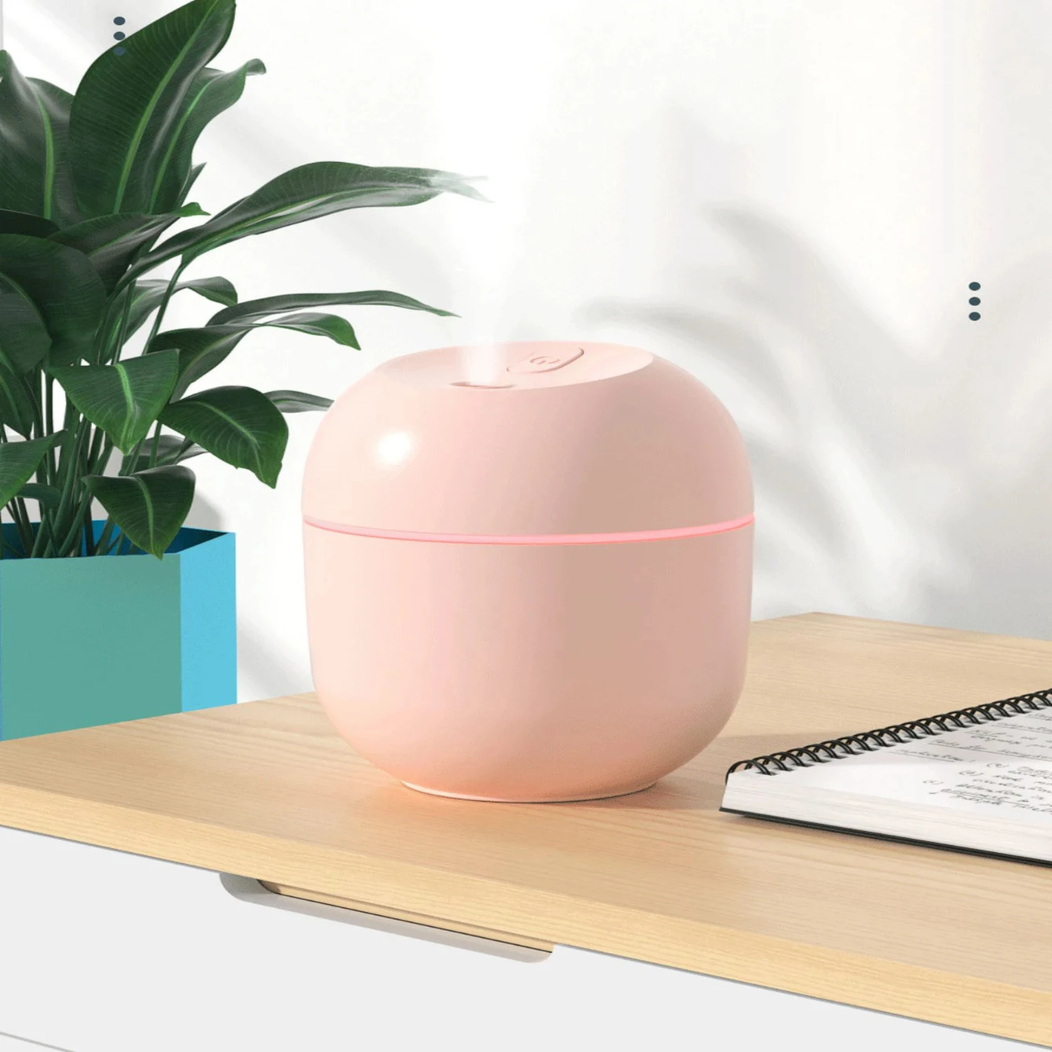 Experience the Stylish and Compact Design of this Innovative Humidifier - Enjoy the Benefits of Fresh, Clean Air Anywhere - Upgr