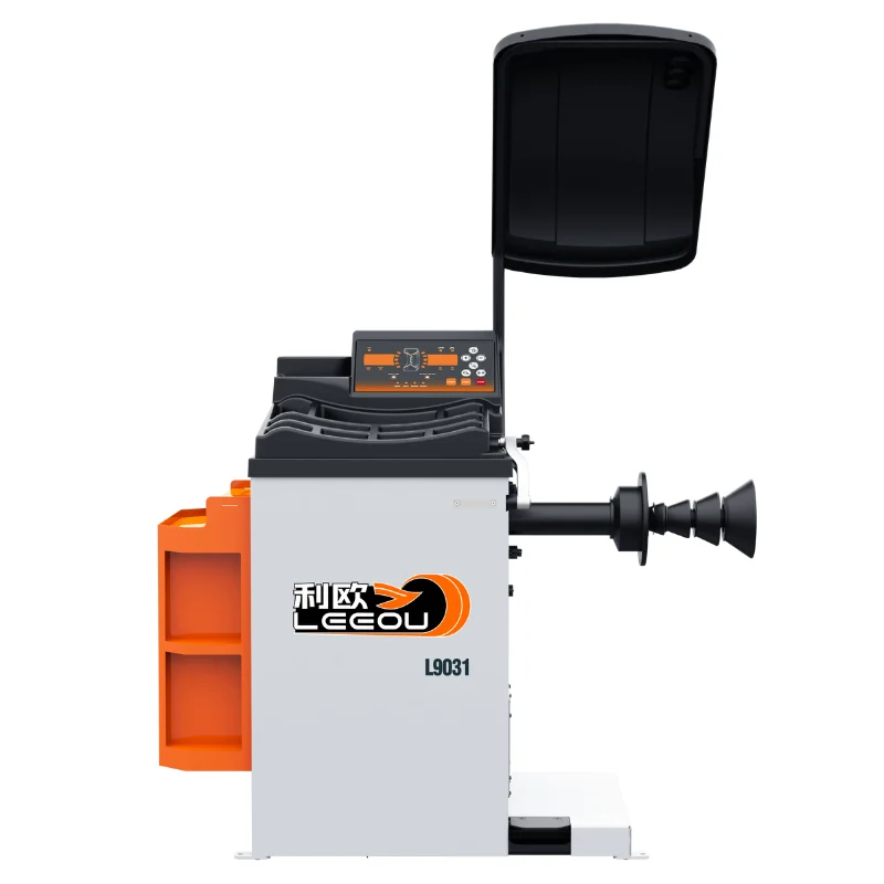 L9031 Auto Wheel Balancer With 1g Precision 70kg Capacity 0.25kW Motor 200rpm Speed For Car Care