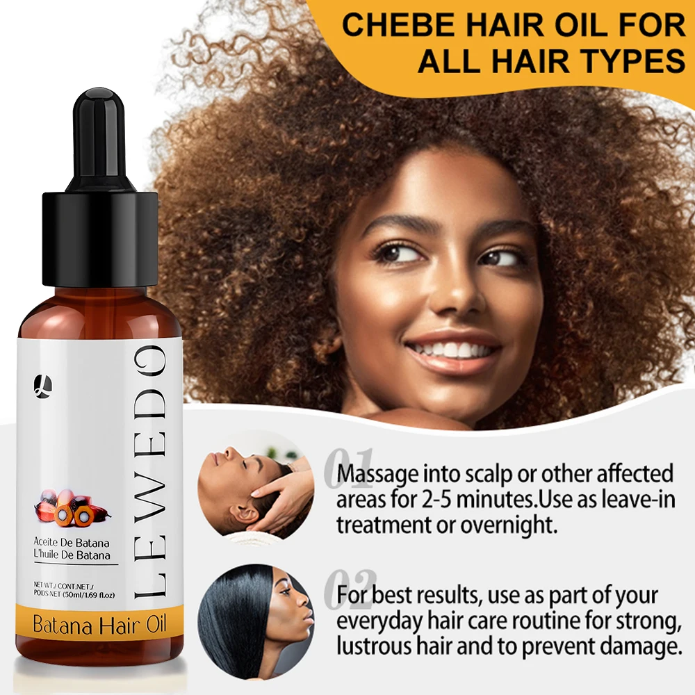 100% Pure Batana Hair Care Oil Hair Growth Oil For Natural Treatment Nourish Reduce Hair Loss Anti-Breakage Hair Thickn Products