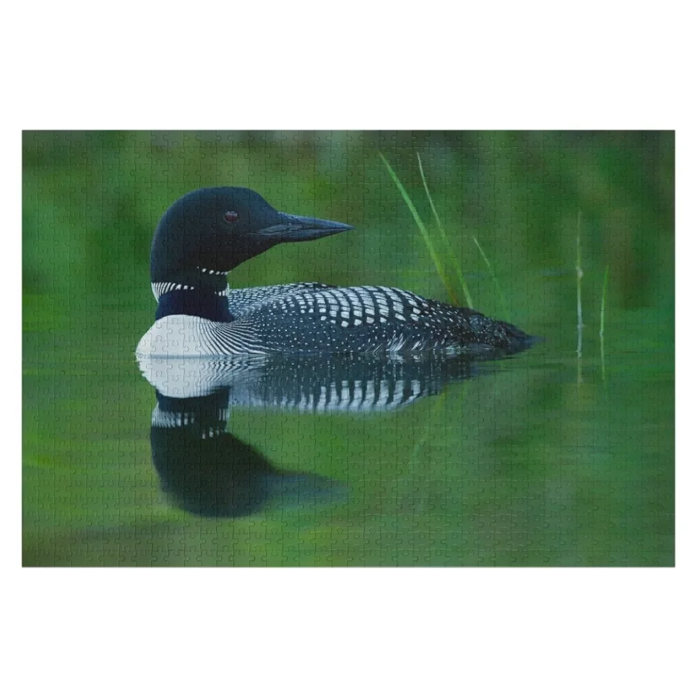 

Common Loon Jigsaw Puzzle Game Children Wood Adults Custom Puzzle