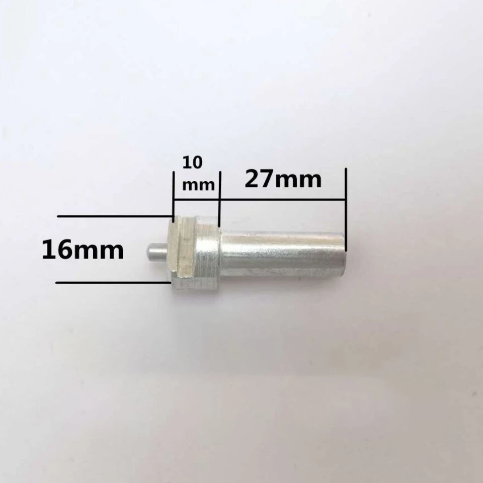 Electric Drill Dredge Cleaner Adapter Sewer Spring Pipe Cleaning Tool Connector Carbon Steel 16mm Connecting Rod