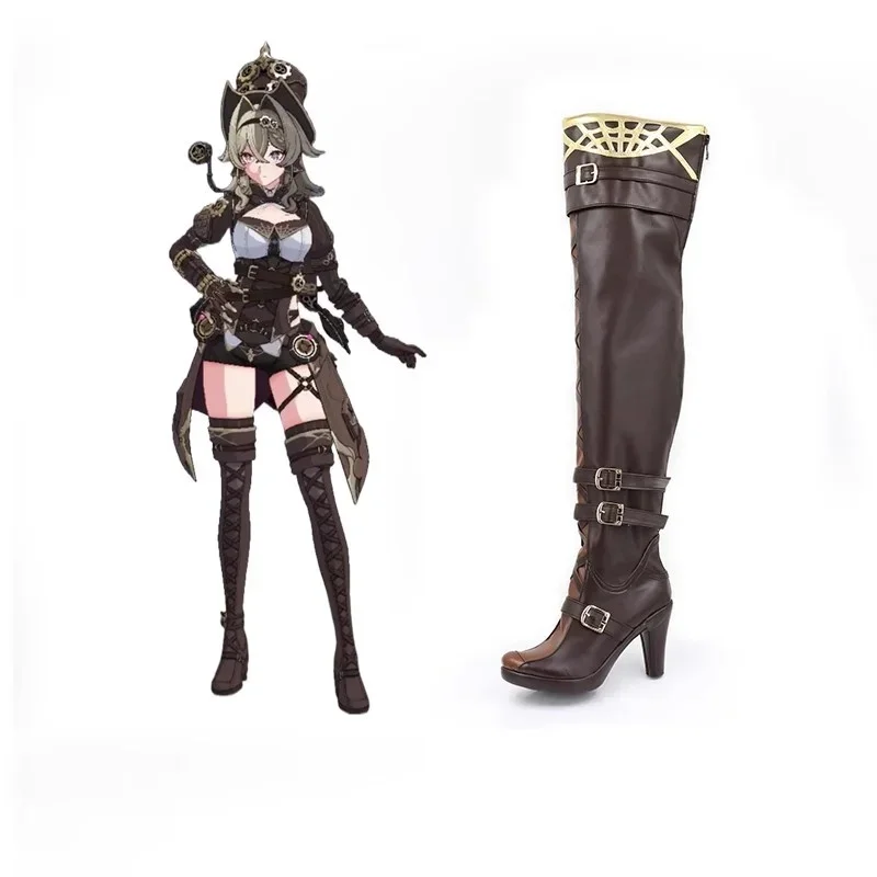 

Honkai Star Rail Cosplay VILL-V Shoes Halloween Carnival Custom Made Boots