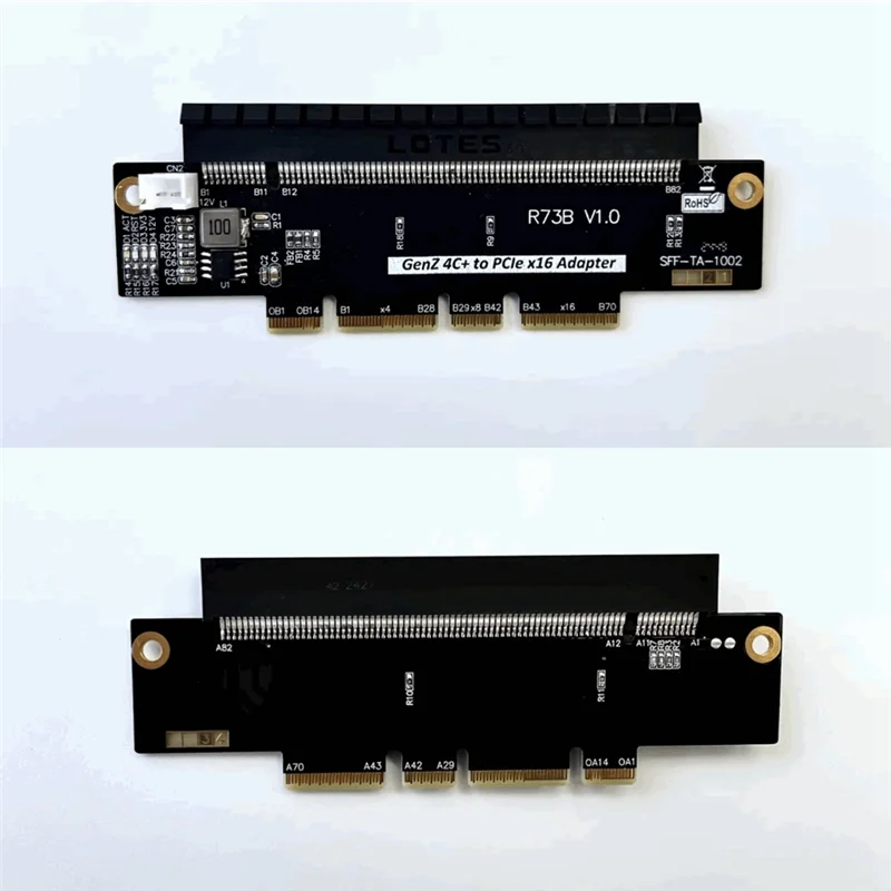 

Карта адаптера GW-EDSFF 4C+ к Pcie5.0 X16 Gen-Z 4C+ к Pcie X16 Поддержка карт адаптера Gen5 PCI-E 5.0 512 Гбит/с