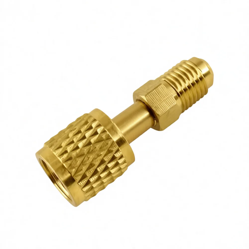 Air Conditioner HVAC Charging Adapter R410A To R22 Connector Refrigerant Tool Service Valve Conversion Fitting