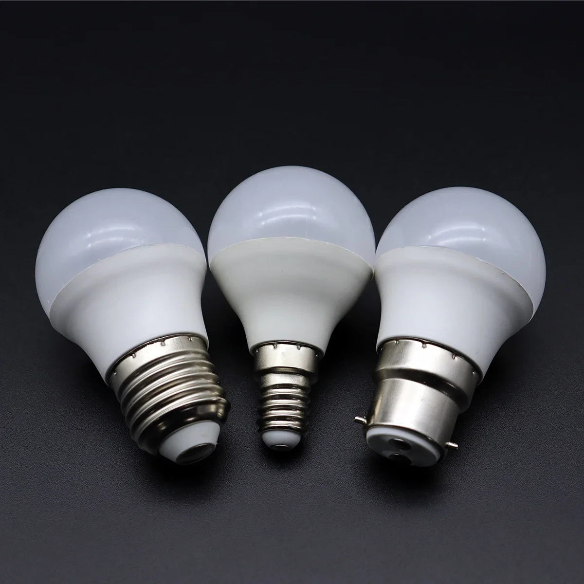 4PCS Energy saving LED bulbs G45 C37 E14 E27 5W AC230V AC110V AC12V 3000K/4000K/6000K Golf Bulb Lamp For Home Decoration