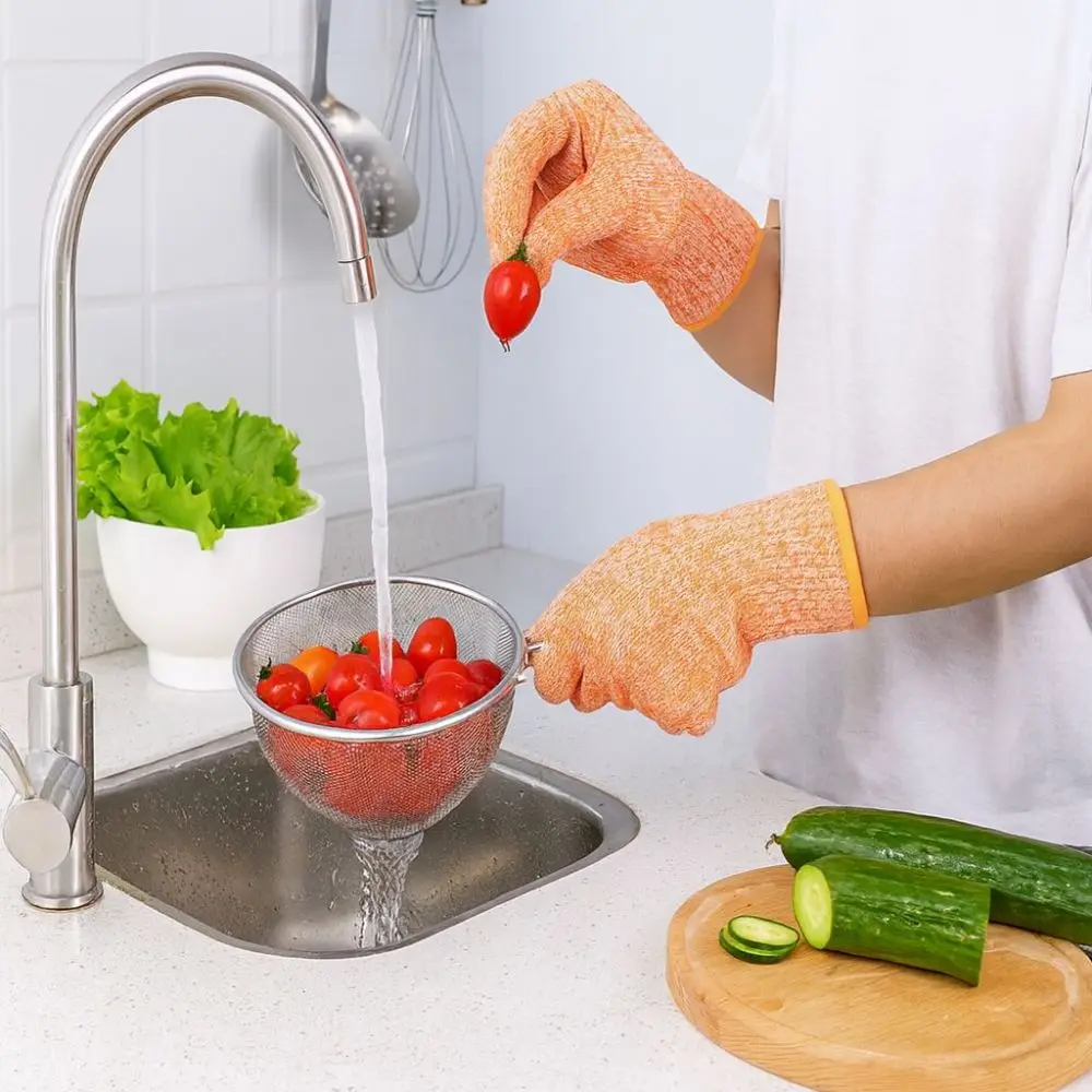 5 Level Anti-cut Gloves Wear-Resistant Stab Resistant Safety Work Gloves Professional HPPE Labor Protection Gloves