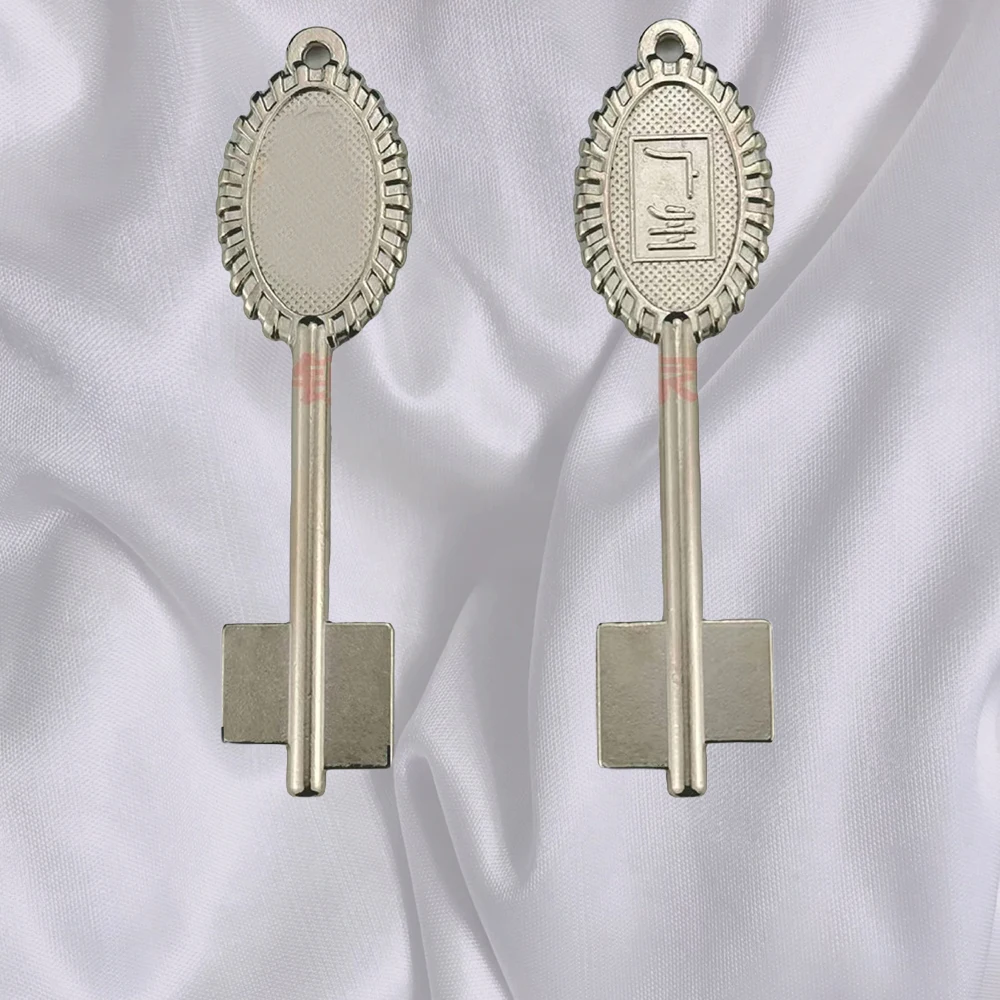 Locksmith Tool Key blank For Yuema double-clamp safe Horizontal machine teeth tapping for irregular-shaped flat key