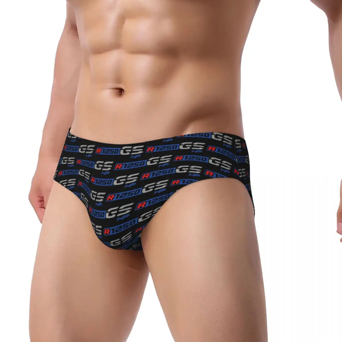 Custom Men's Motorcycle Adventure GS Men Brief Panties Male Stretch Underwear Underpants