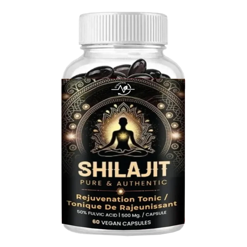 

Чистый гималайский ШИЛИЙТ 500 мг 85+след минералов 50% гумовой кислоты | Поддержка естественной энергии