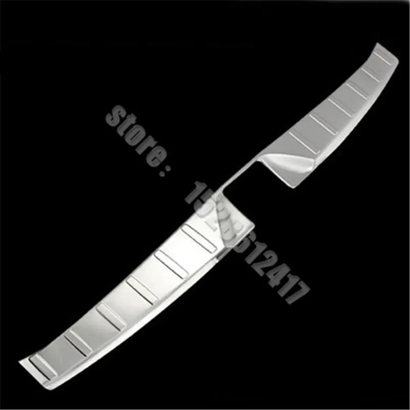 Stainless Steel Internal external Rear Bumper Protector Sill Trunk Tread Plate Trim For subaru Forester 2013-2017 Car styling