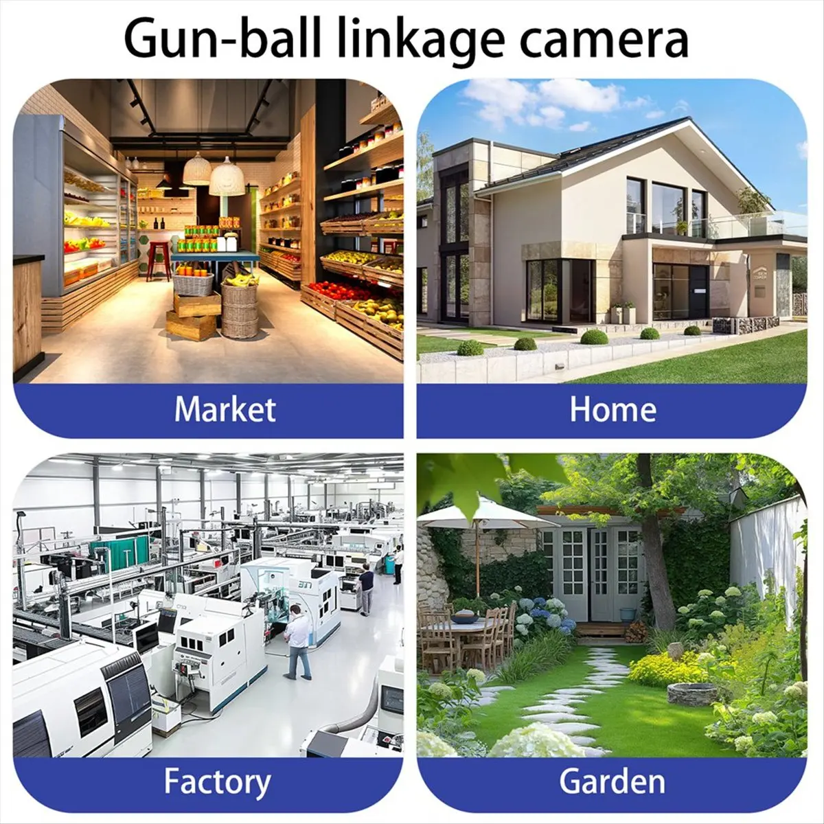 TUYA 6MP Security Camera 3MP+3MP 2 in 1 Smart Camera WIFI AI Detection Color Night Vision Two-Way Intercom CCTV EU PLUG