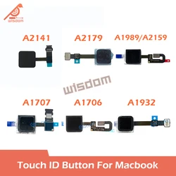 Laptop A1706 A1707 A1989 A1932 A2179 A2141 Power On/Off Button Fingerprint Keys Touch ID Button For MacBook Pro Air 13