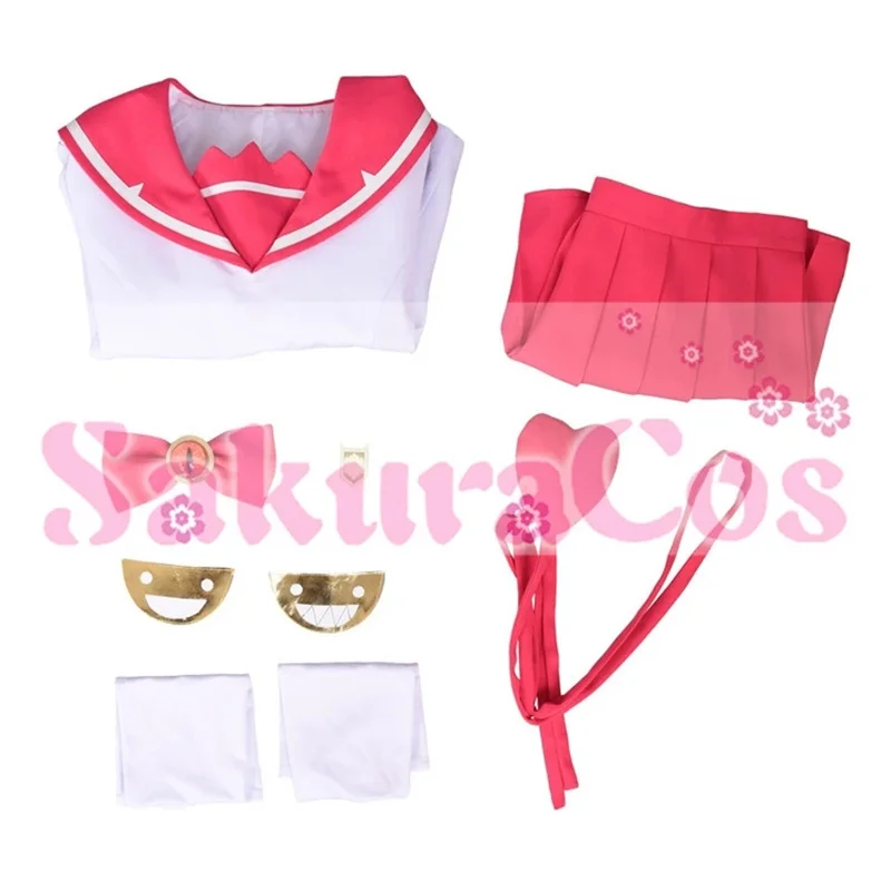 InYOYO Clara Valac Cosplay Costume Anime Mairimashita! Iruma-kun Welcome to Demon School Uniform Dress Halloween For Women XS-XL