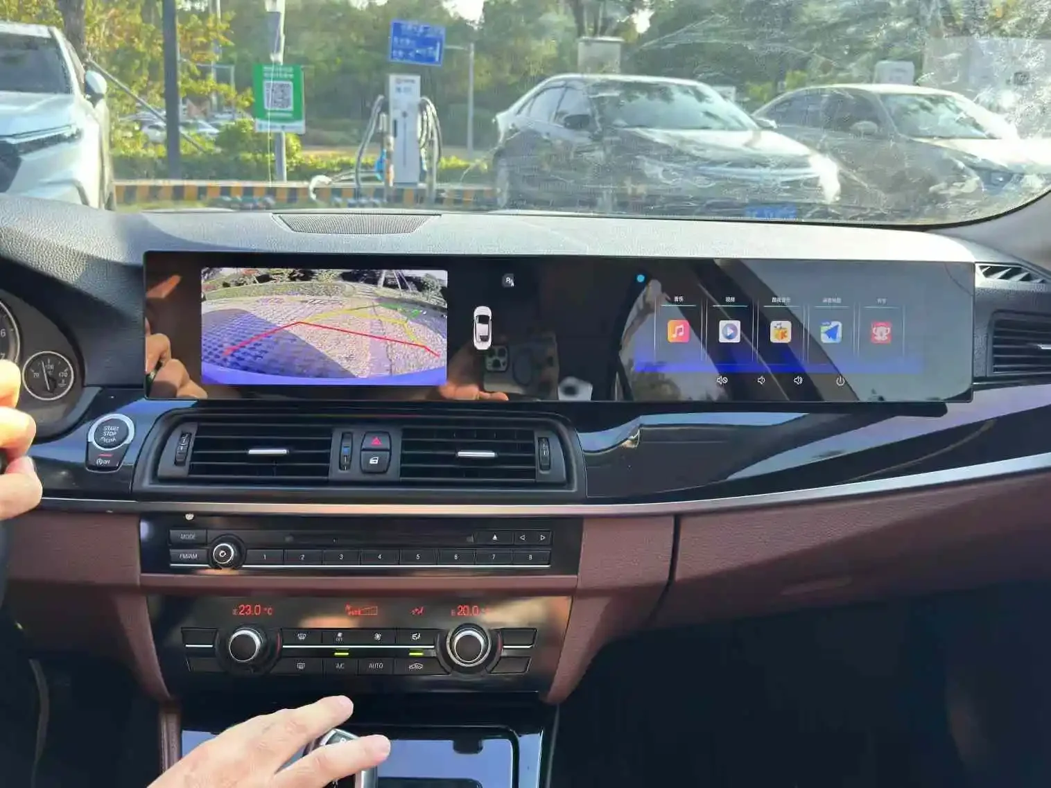 

2024 New 21 Inch Dual HD Screen For BMW 5 Series F10 F11 2010-2017 CarPlay Car Radio GPS Multimedia Player Android 13 Head Unit