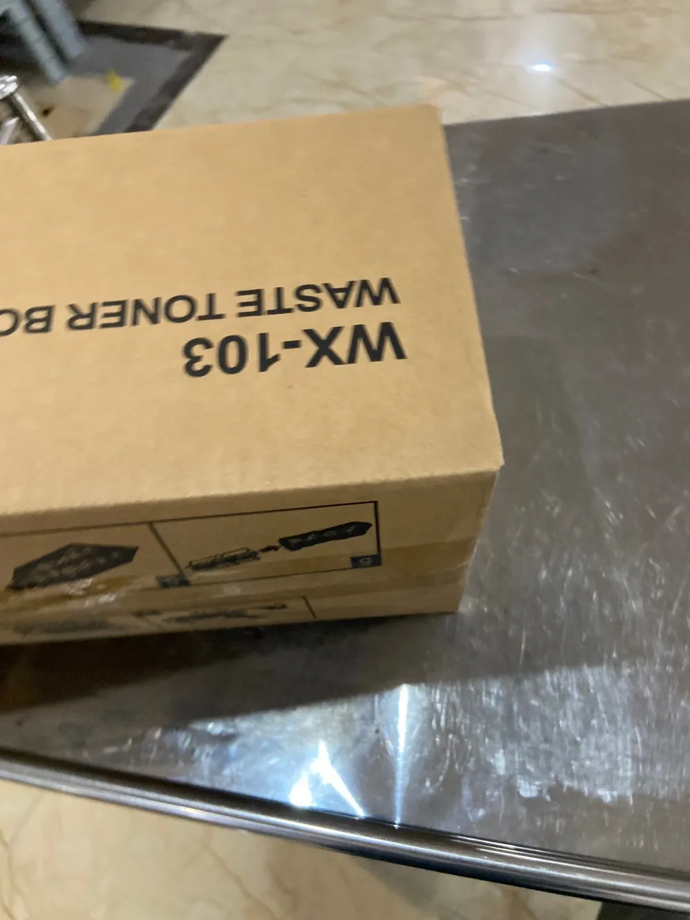 A4NNWY1 WX-103 Контейнер для отработанного тонера для Konica Minolta C224 C284 C308 C364 C368 C454 C554 C458 C558 C658 C220 C221 C258 C280