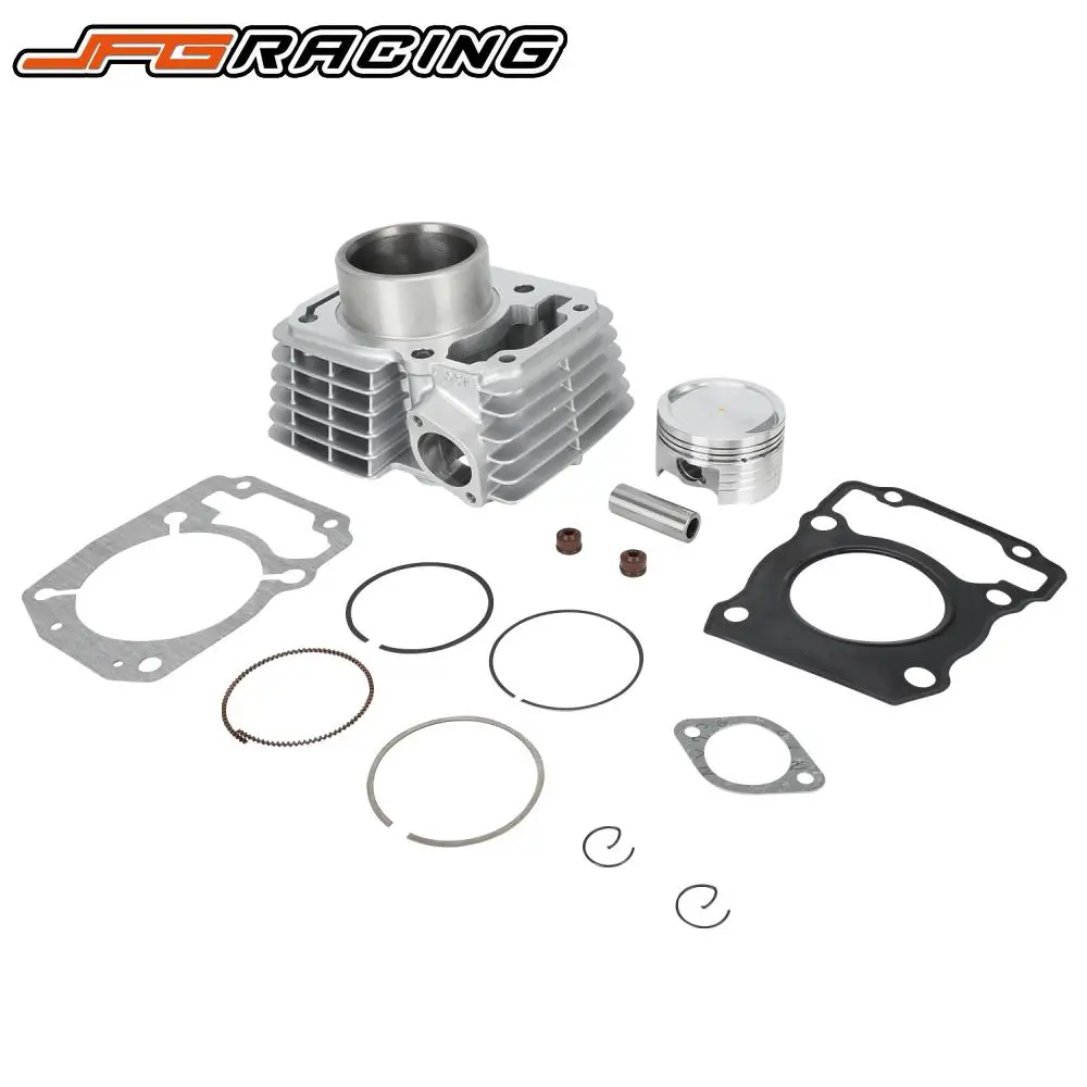 

Piston Rings Head Base Gasket Kit Motorcycle Accessories Cylinder Block Sleeve Kit For HONDA CRF150F CRF 150F 2006-2017 Aluminum