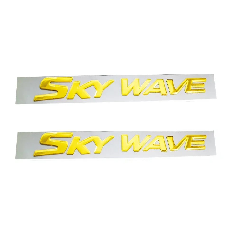 Adesivos para tanque de gás, protetor de almofada, decalques, capa versieren para suzuki skywave an250 an400 an650 3d embleem emblema