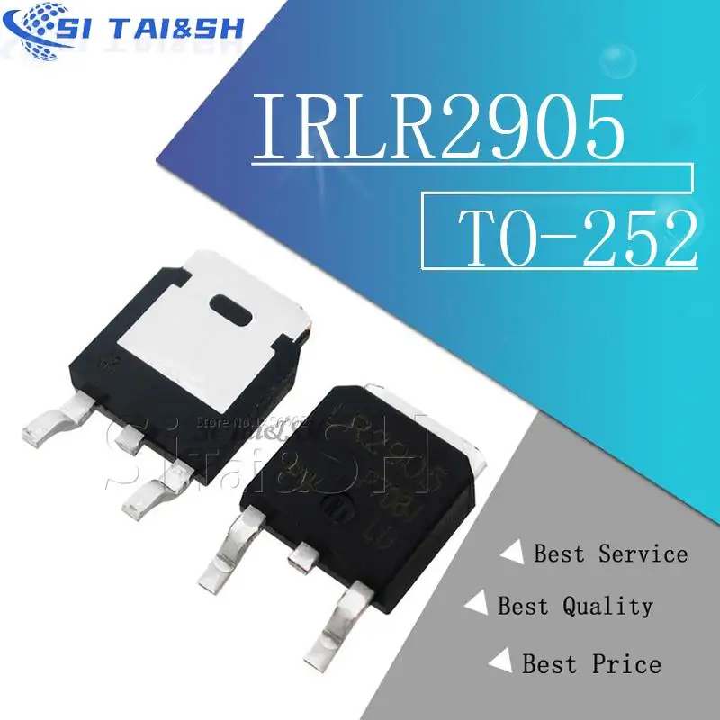 10PCS IRLR2905   IRLR2905TRPBF   LR2905   Waterproof shell