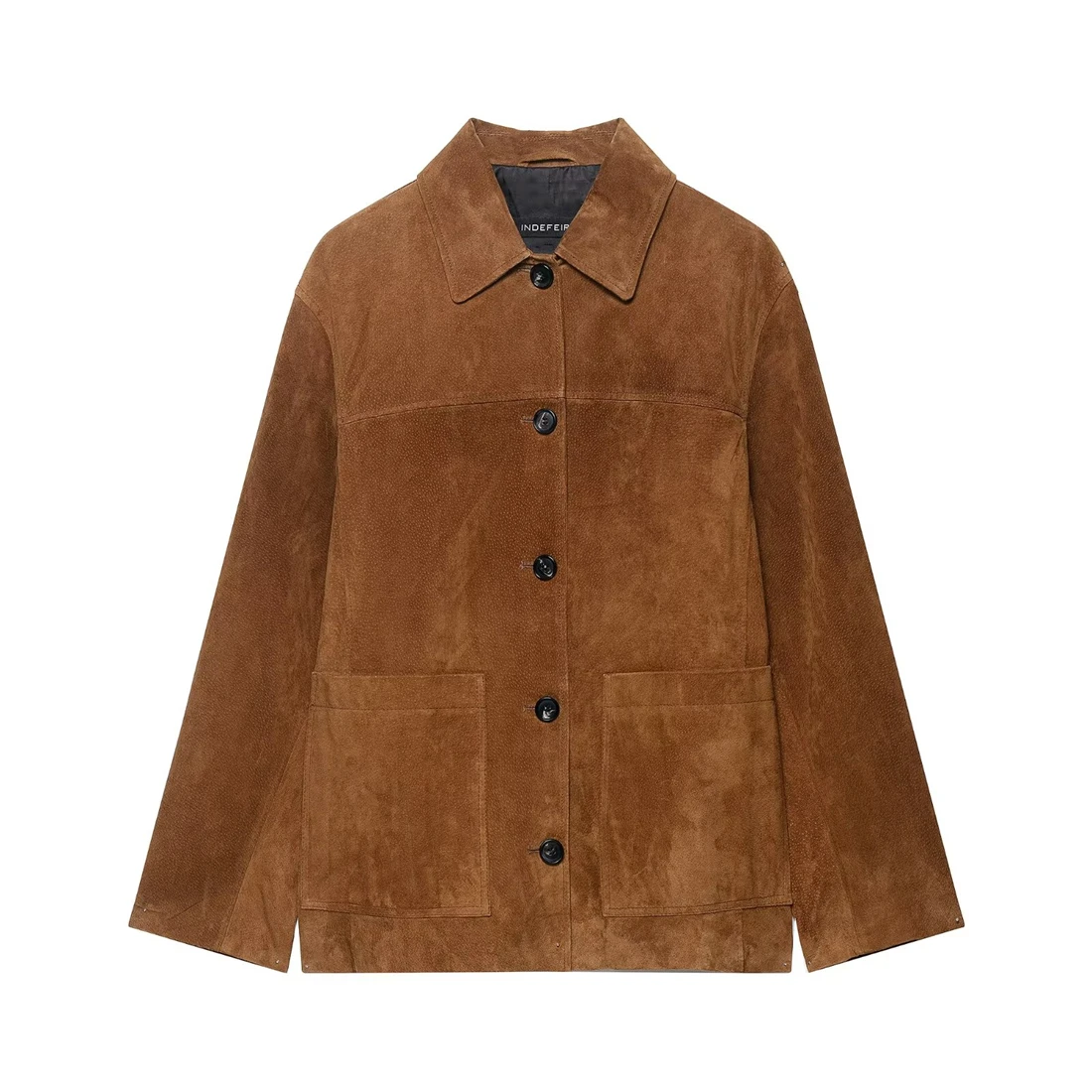 

Women's Suede Jacket 2025 New Arrival Fashionable Women's Outerwear for Stylish Casual Wear