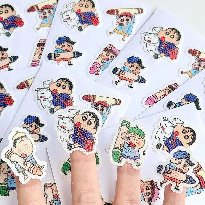 

Cute Crayon Shin-Chan Stickers Kawaii Anime Summer Go Out Necessary Stickers Girls Protect Cartoon Stickers Decorate Toys Gifts