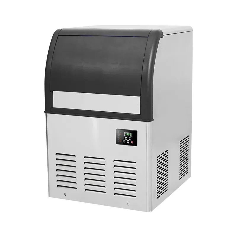 For Manufacturer wholesale commercial ice machine 100/120kg quick ice milk tea shop shopping mall square ice